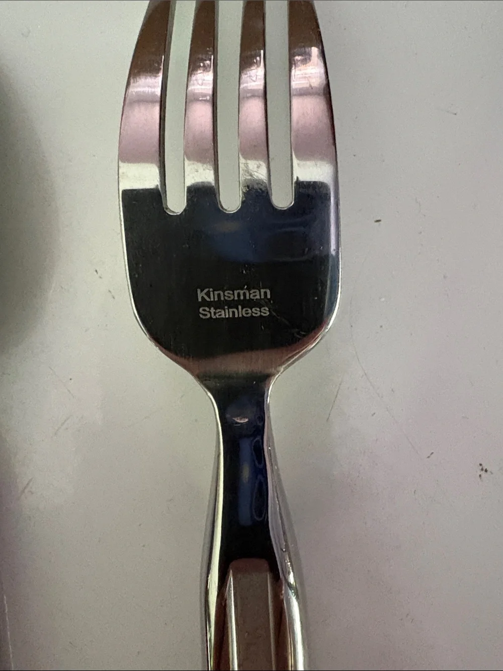 Weighted stainless Kinsman silverware set